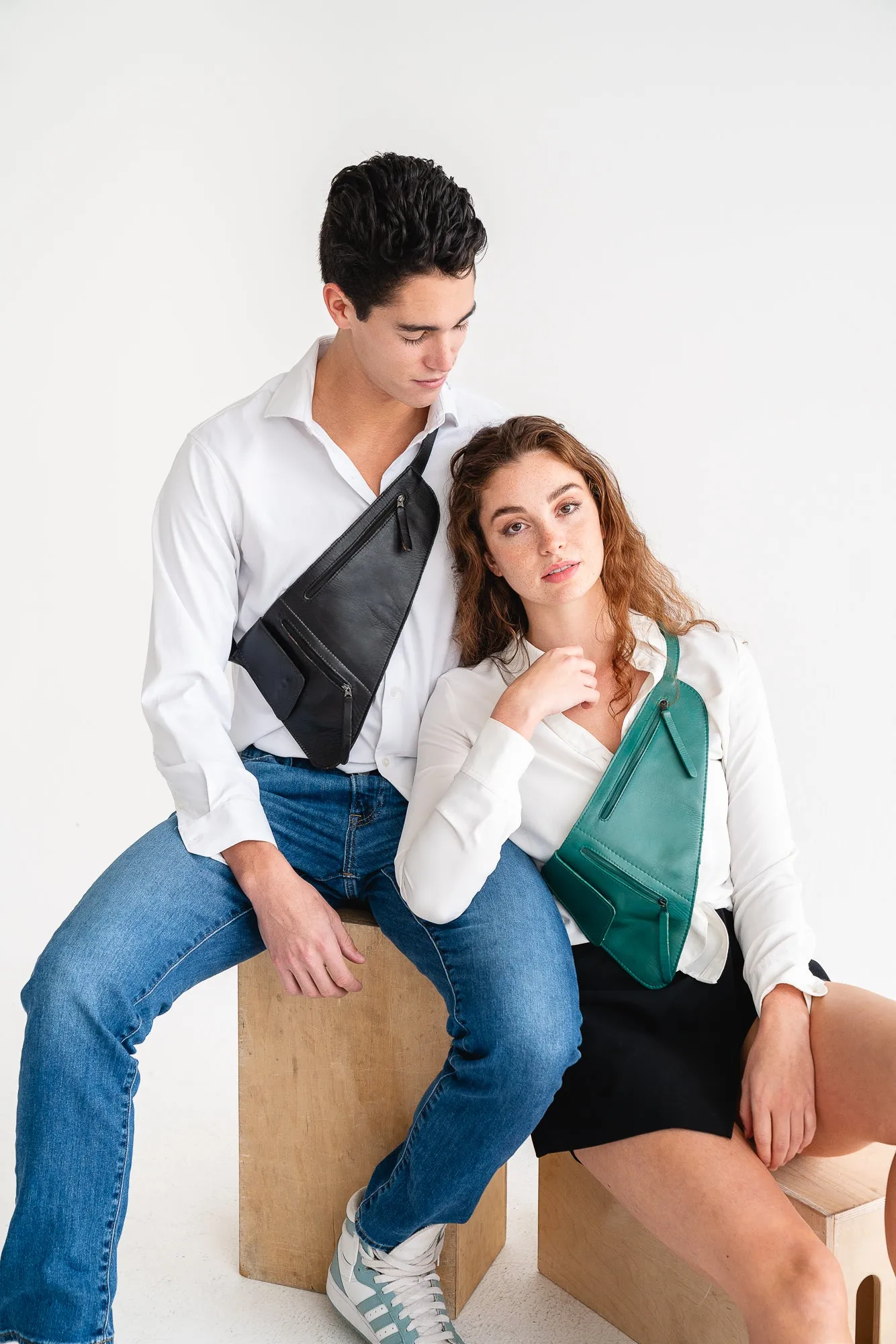 The Flex| Bag <br> THE Anti-theft MINIMALIST TRAVEL BAG<br> Genuine leather