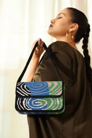 The Tan Clan Iris Baguette Bag with Handle