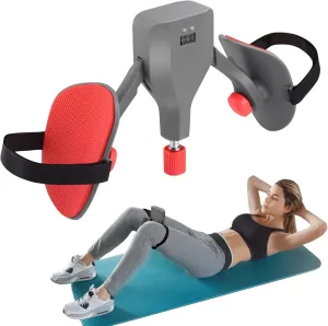 Thigh Master Max Drag 80Lb,Black Exercise Equipment Pelvic Floor Muscle Strengthening Trainer,Fitness Workout Machine Inner Thigh Exerciser for Pelvic,Glute,Leg,Back Gift for Men Women