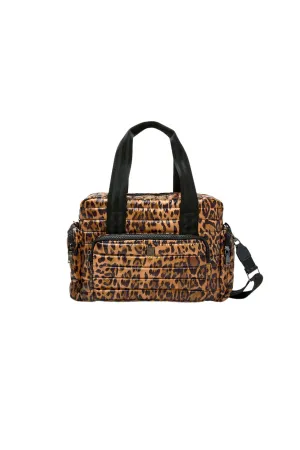 Think Royln Voyager Travel Bag Leopard