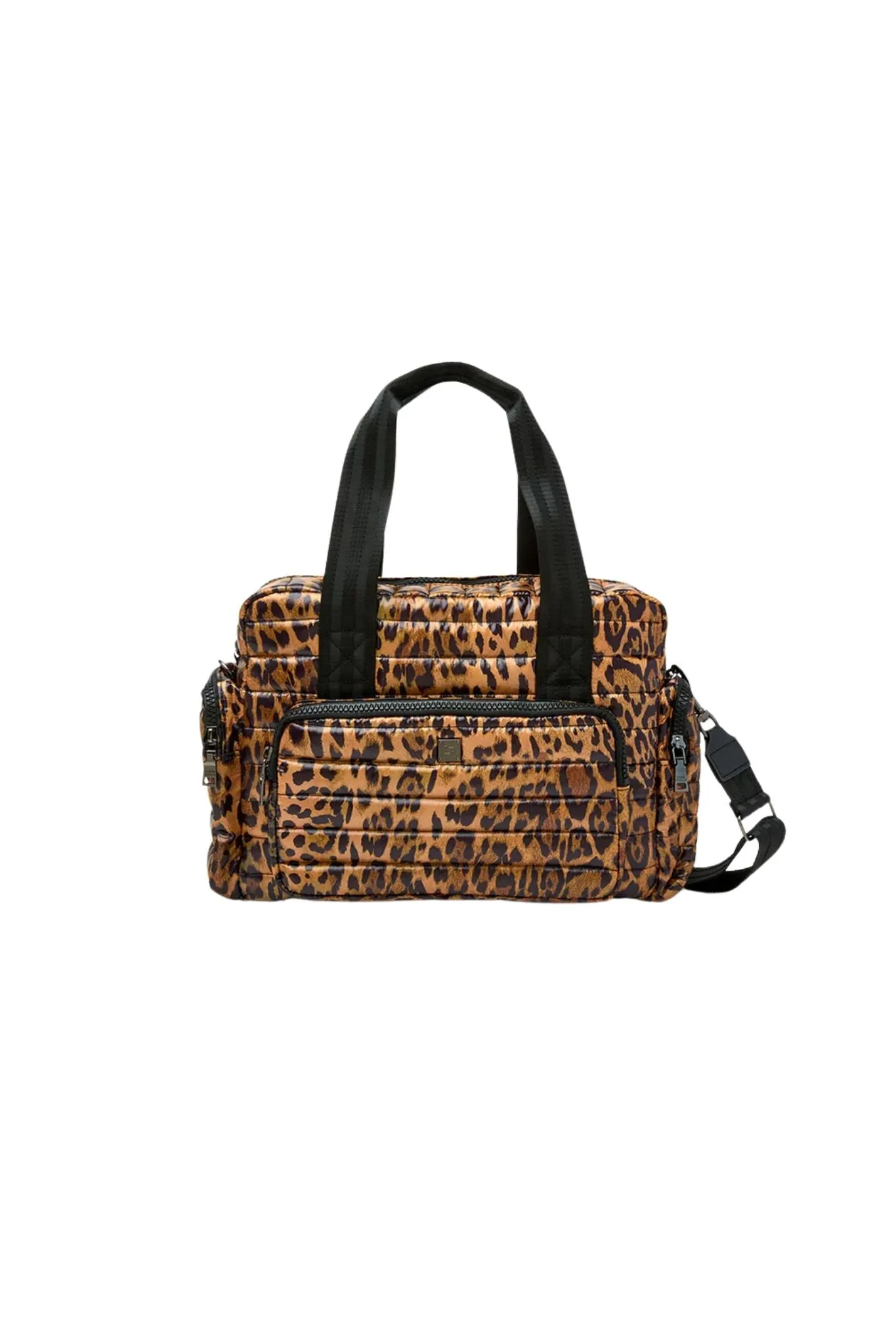 Think Royln Voyager Travel Bag Leopard