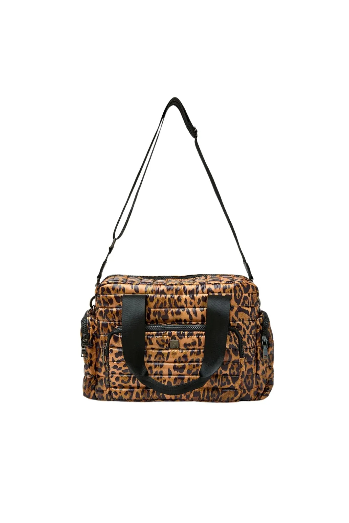 Think Royln Voyager Travel Bag Leopard