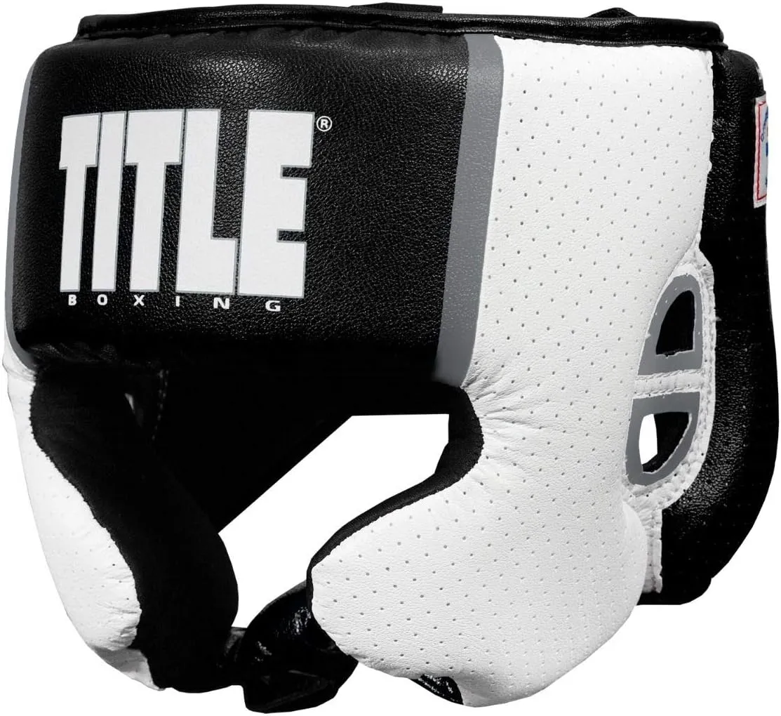 Title Boxing Aerovent USA Boxing Competition Headgear - Boxing, MMA, Sparring Headgear - Adults, Unisex