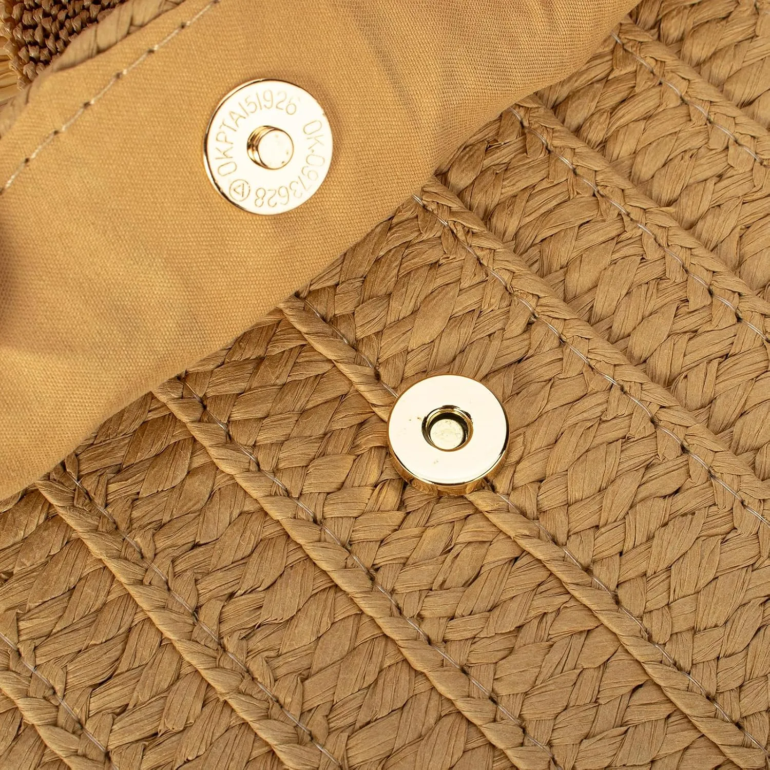 Tmore Weave Handbag,Straw Clutch Summer Evening Handbag Summer Beach Party Purse Woven Straw Bag Envelope