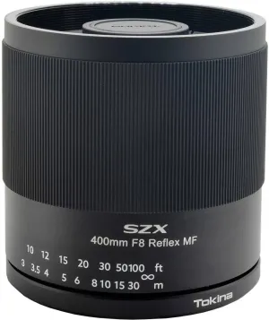 Tokina SZX 400mm f/8 Reflex MF Lens for T Mount, Black