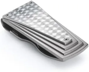 Tonino Lamborghini Men's Motore Stainless Steel Money Clip