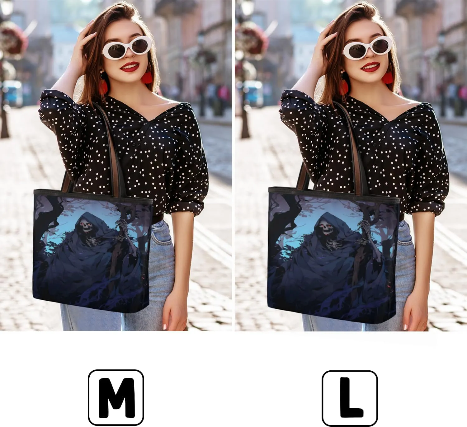 Tote Bag for Women with Zipper Large Capacity Top Handle Casual Shoulder Bag Handbag Reusable Shopping