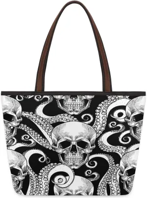Tote Bag for Women with Zipper Large Capacity Top Handle Casual Shoulder Bag Handbag Reusable Shopping