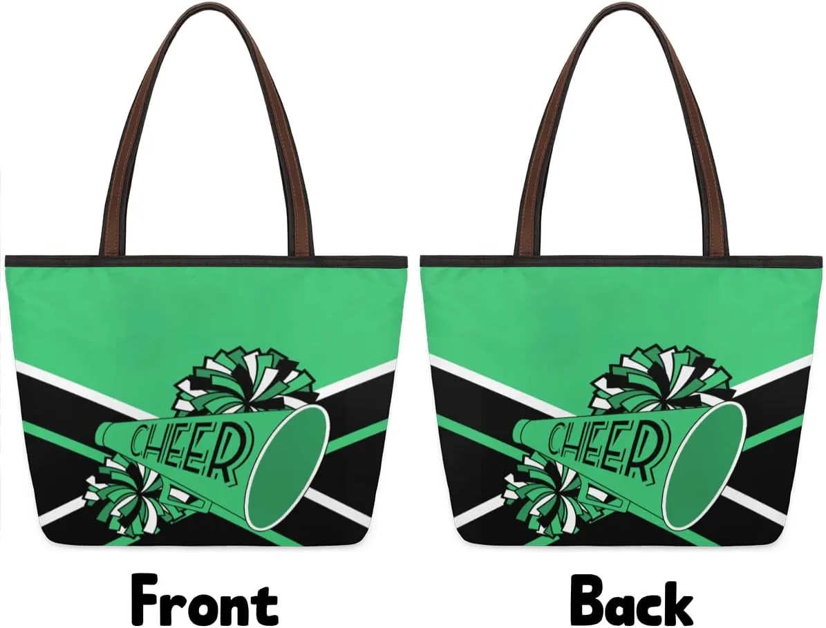 Tote Bag for Women with Zipper Large Capacity Top Handle Casual Shoulder Bag Handbag Reusable Shopping
