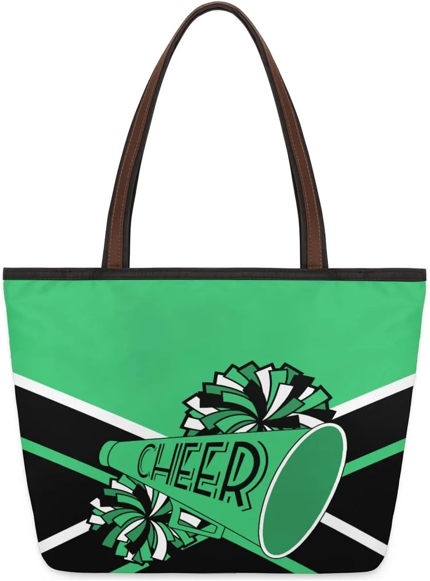 Tote Bag for Women with Zipper Large Capacity Top Handle Casual Shoulder Bag Handbag Reusable Shopping