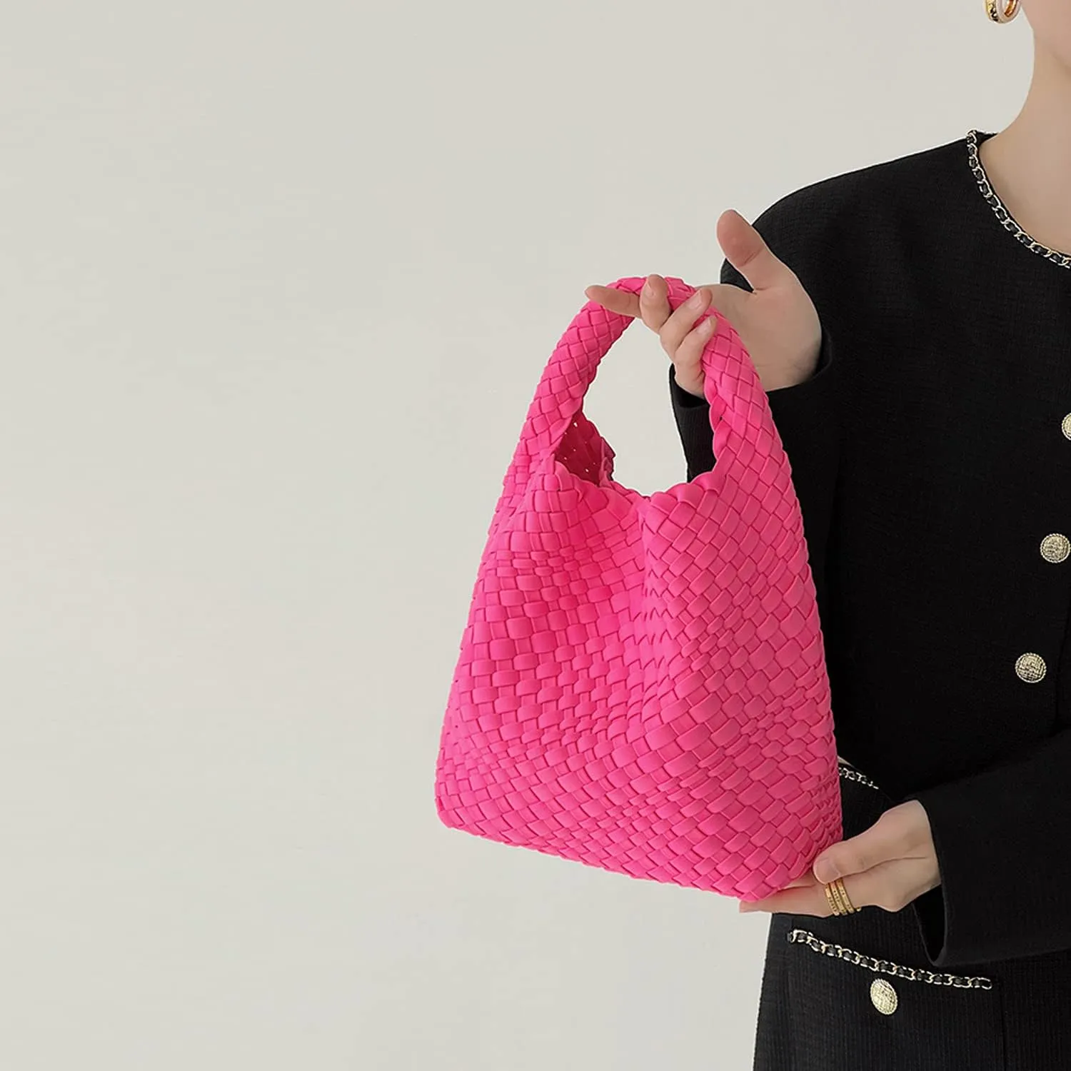 Tote for Women, Ladies Crossbody Handbag, Trendy Shoulder and Bucket Bag, Top-handle Tote Hobo Satchel with Purse