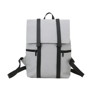 Trendy Mori Style Couple Simple Leather Backpacks