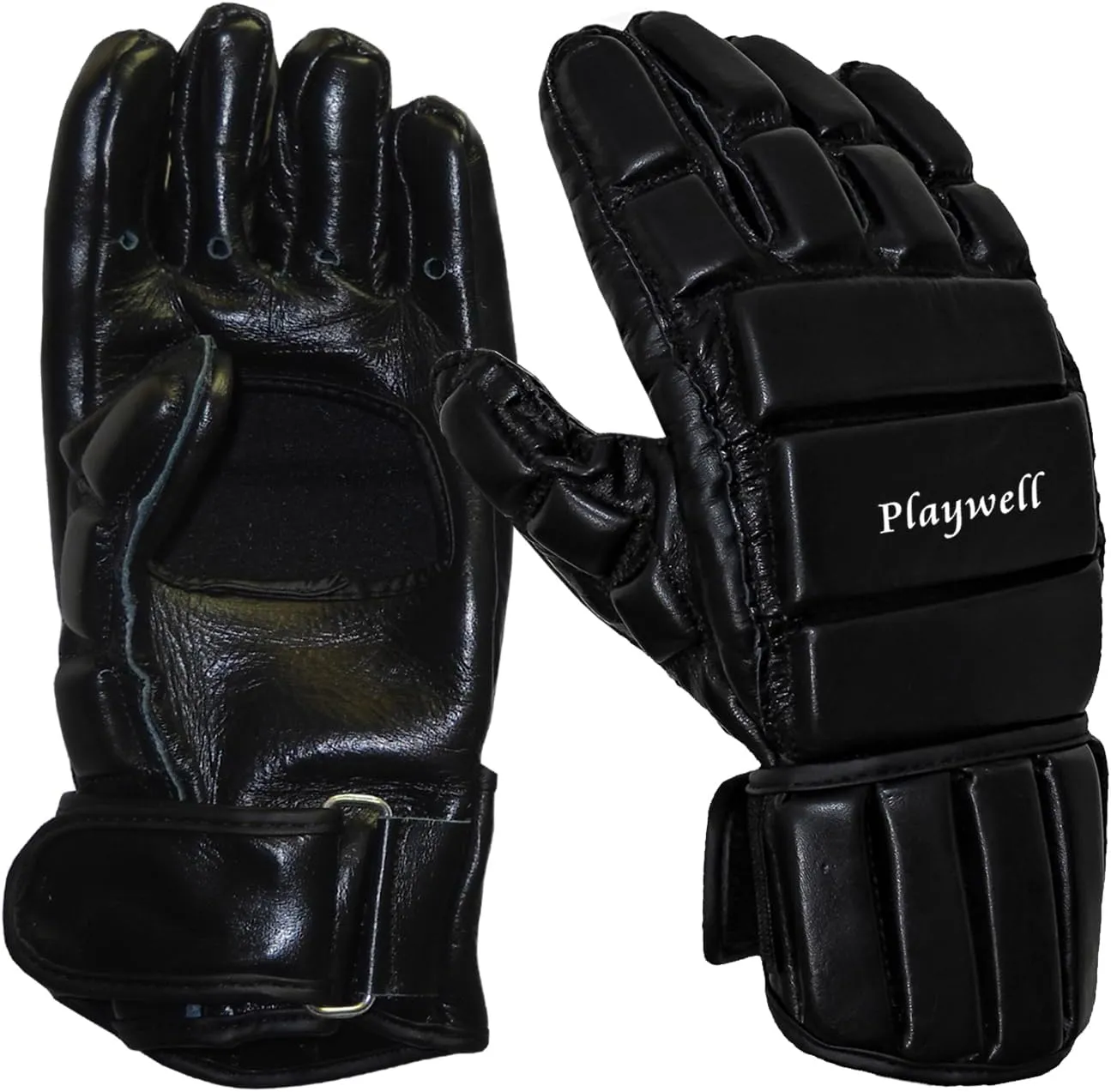 Ultimate Full Contact Deluxe Leather Escrima/Kali Gloves W/Forearm Protection