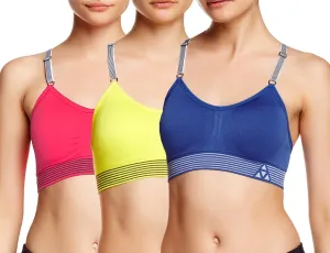 Ultimate Performance Seamless Sports Bra 3-Pack