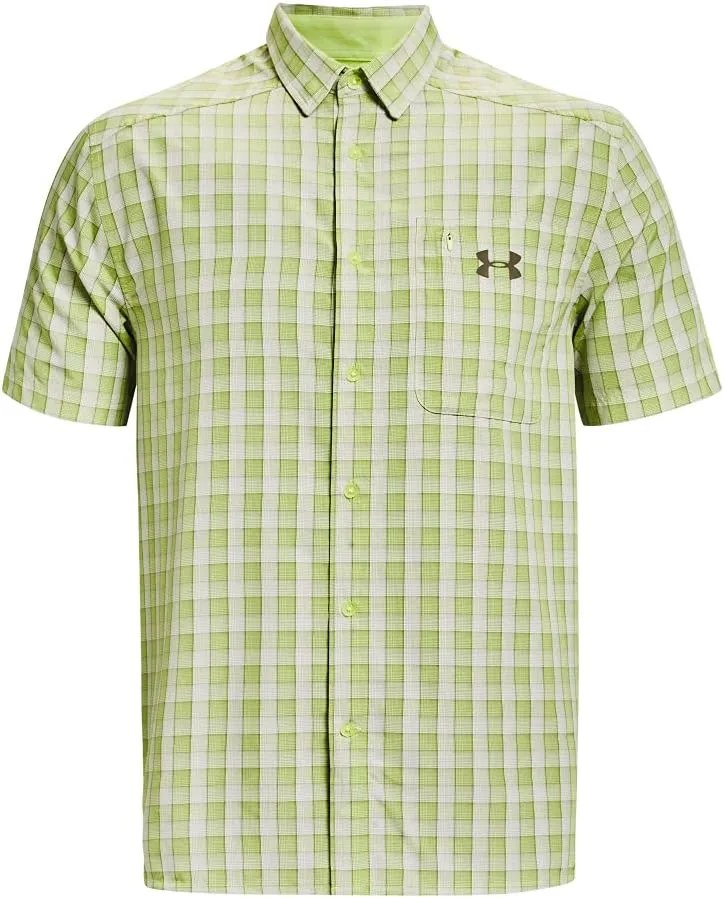 Under Armour Men's Drift Tide 2.0 Plaid Short-Sleeve T-Shirt