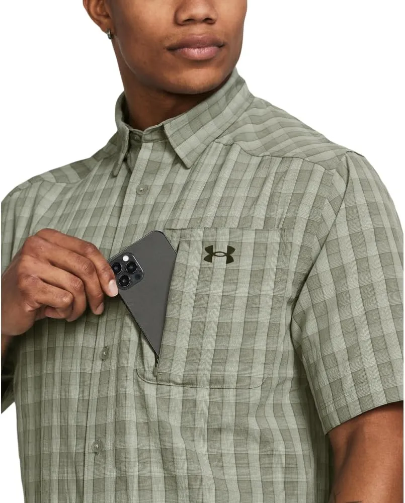 Under Armour Men's Drift Tide 2.0 Plaid Short-Sleeve T-Shirt