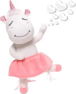 Unicorn Stuffed Animal for Girls - Cute Posable Ballerina Unicorn Gifts Large 14" Pink Plush Toy Ready to Gift!