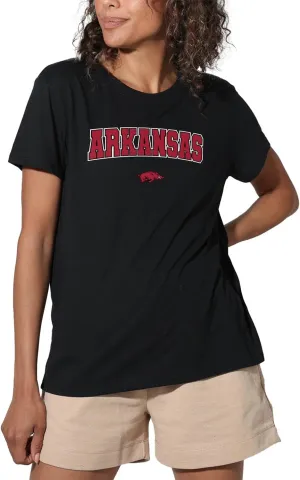 University of Arkansas Arch Logo Secondary Women's Apparel Loose T-Shirt