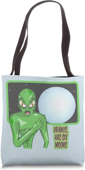 Uranus has 6 moons Tote Bag