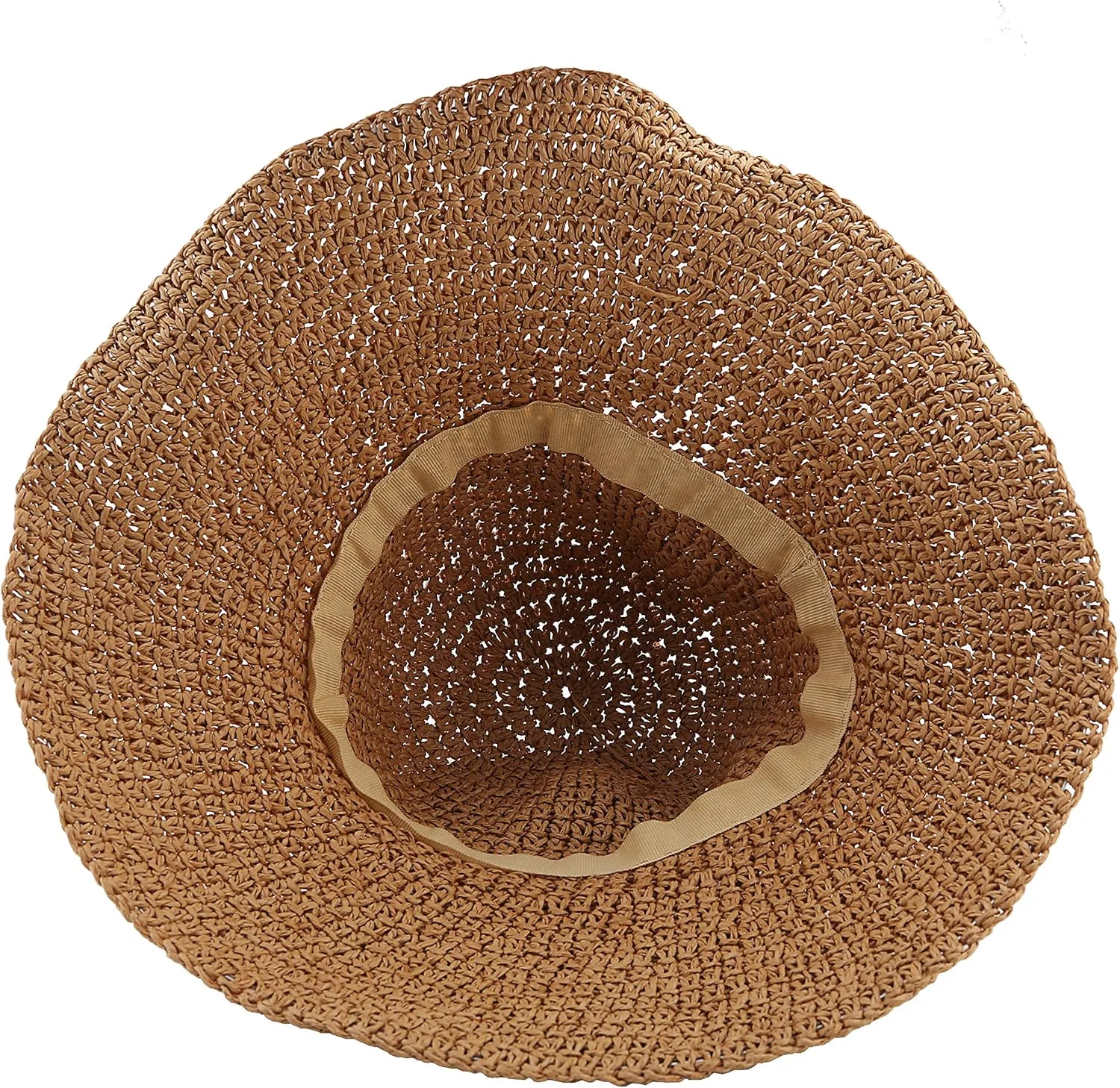 Urban CoCo Women's Wide Brim Caps Foldable Summer Beach Sun Straw Hats