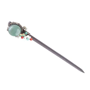 Vaguelly Hair Stick Pin Retro Hair Fork for Women Vintage Hair Decoration Traditional Chinese Hairpin Durable and Stylish Hair Accessory for Elegant Hairstyles