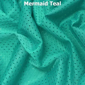 Versatile Water & Warm Weather Ring Sling Baby Carrier | Made in USA with Safety Tested Fabric & Aluminum Rings | Lightweight, Quick Dry & Breathable (Mermaid Teal, One Size)