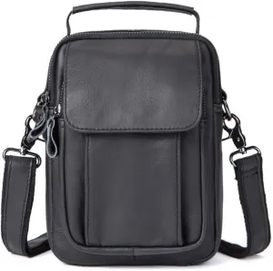 Vintage Crossbody Bag Shoulder Bag Men's Backpack Portable Bag Storage Bag