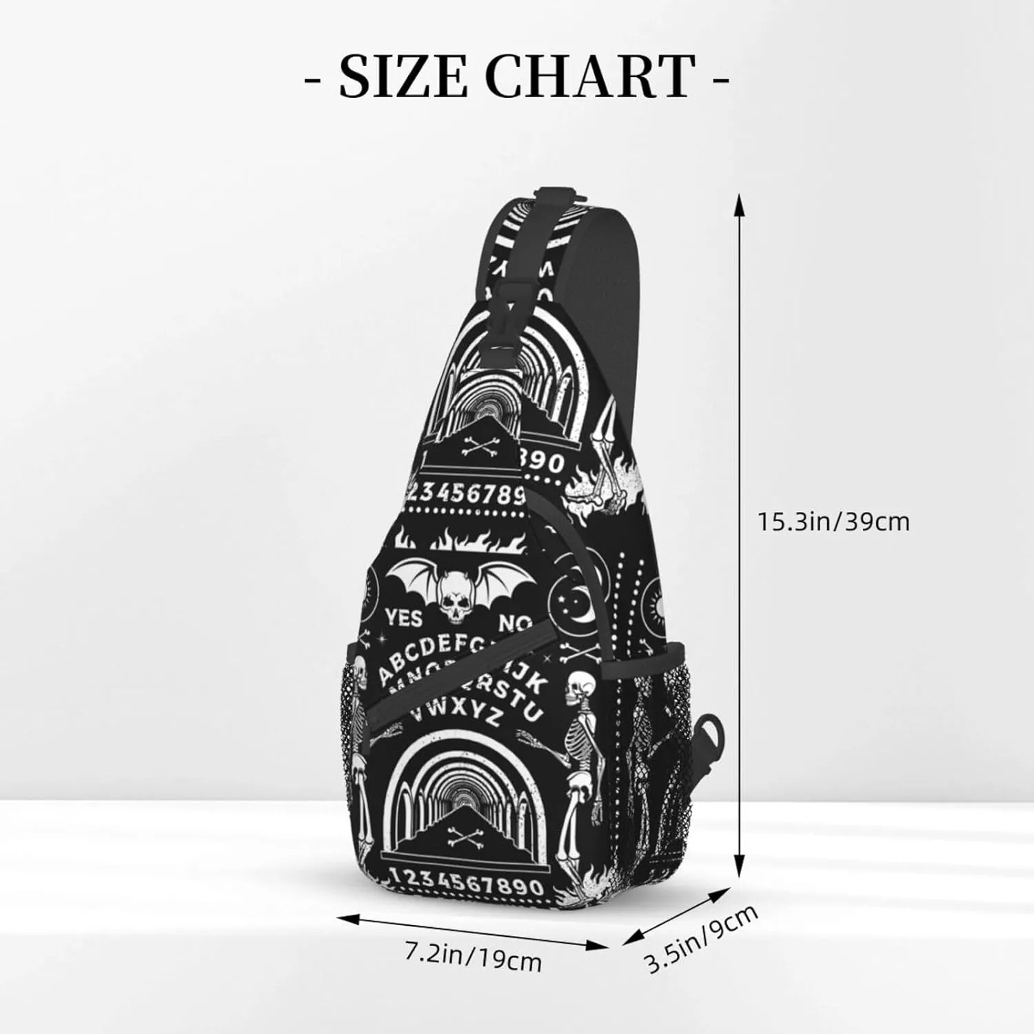 Vintage Elephant Sling Backpack Unisex Crossbody Chest Bag Shoulder Chest Bag For Women Men Hiking Travel