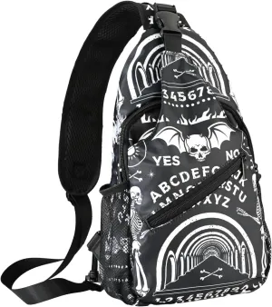 Vintage Elephant Sling Backpack Unisex Crossbody Chest Bag Shoulder Chest Bag For Women Men Hiking Travel