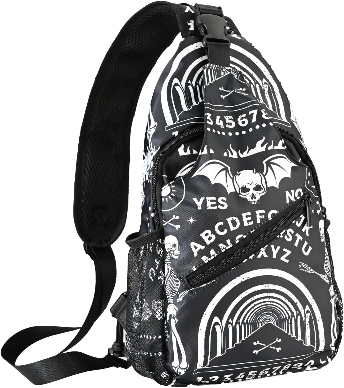 Vintage Elephant Sling Backpack Unisex Crossbody Chest Bag Shoulder Chest Bag For Women Men Hiking Travel