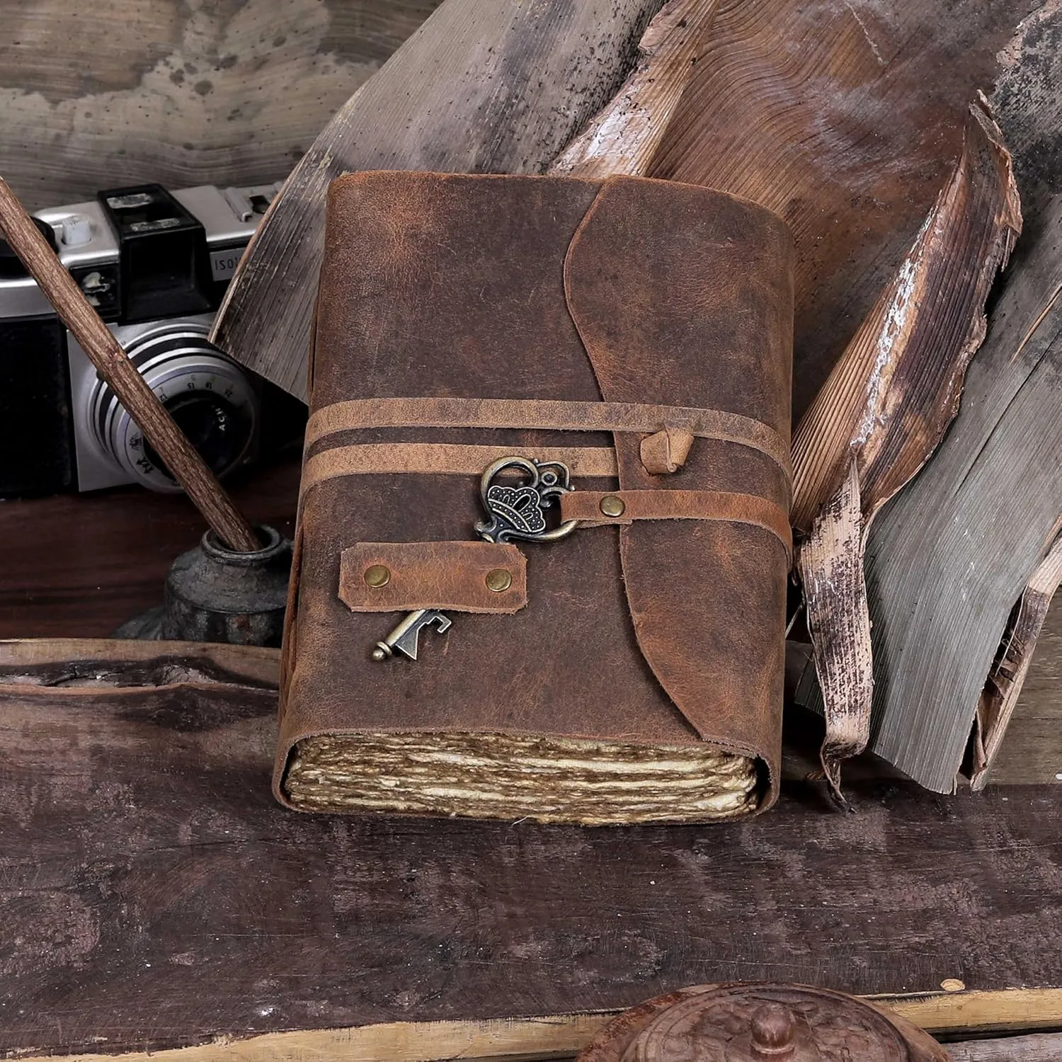 VINTAGE STYLE LEATHER JOURNAL
