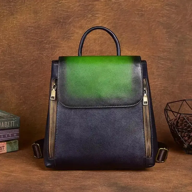 Vintage Style Luxury Women’s Backpack