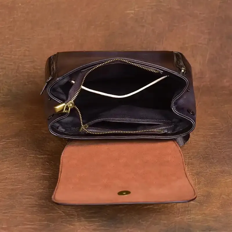 Vintage Style Luxury Women’s Backpack