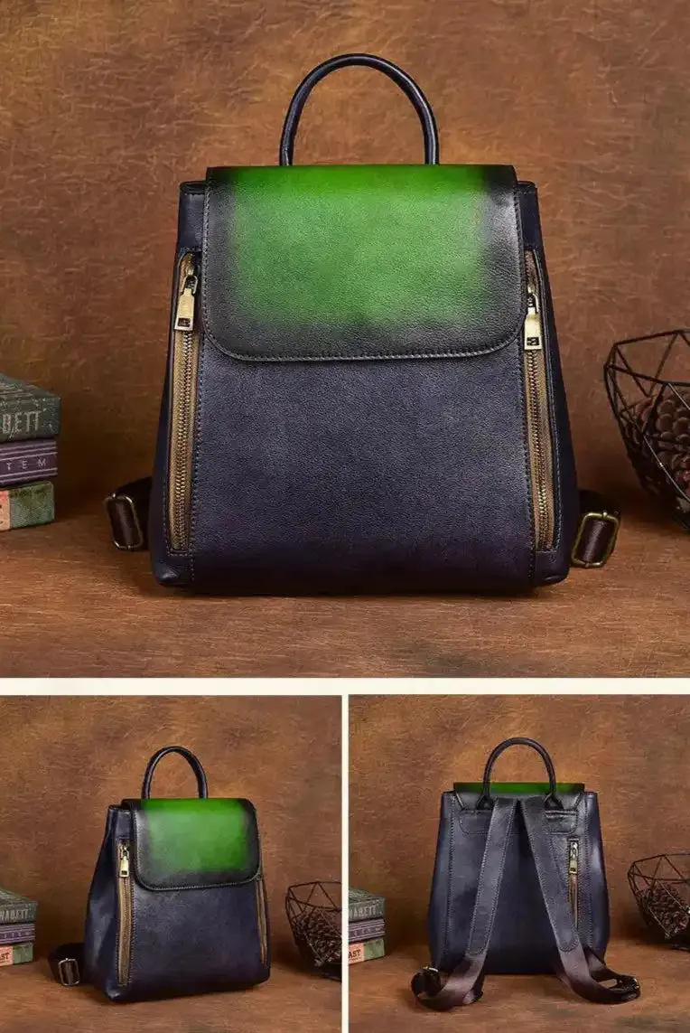 Vintage Style Luxury Women’s Backpack
