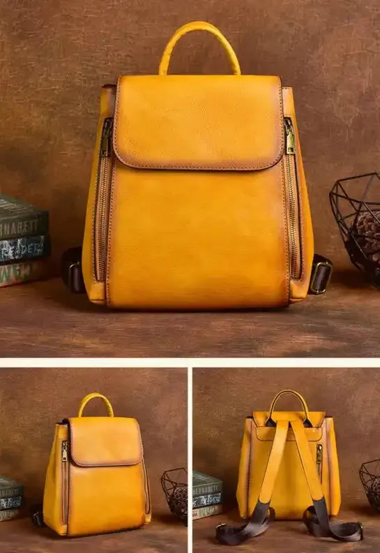 Vintage Style Luxury Women’s Backpack