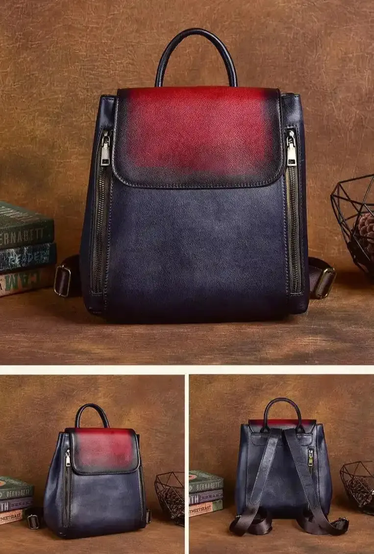 Vintage Style Luxury Women’s Backpack
