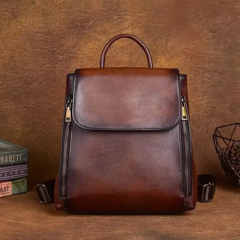 Vintage Style Luxury Women’s Backpack