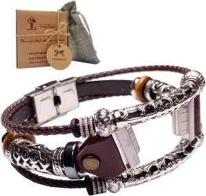 Vintage Stylish Inspire 2 Bands for Men Women Boys and Girls,Replacement Watch Band Compatible with Fitbit Inspire 2