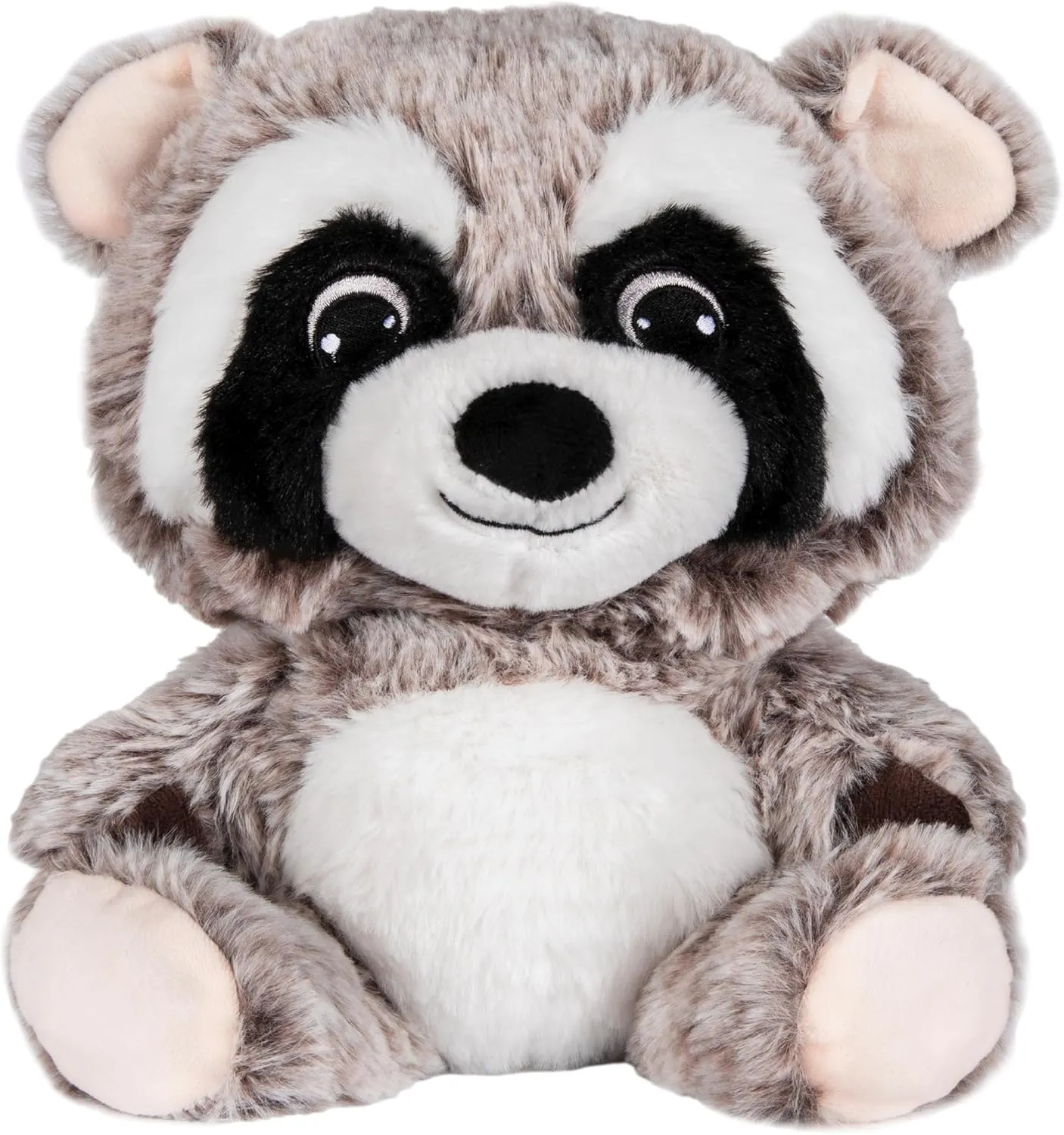 Warm Pals - Remy Raccoon - 1.5lbs - Cozy Microwavable Lavender Scented Plush Toys - Heated Stuffed Animal - Heatable Coolable Bedtime Comfort Plushie
