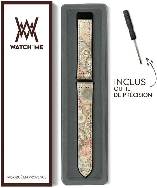 Watch Strap, Rosette, 18 mm, Strap.