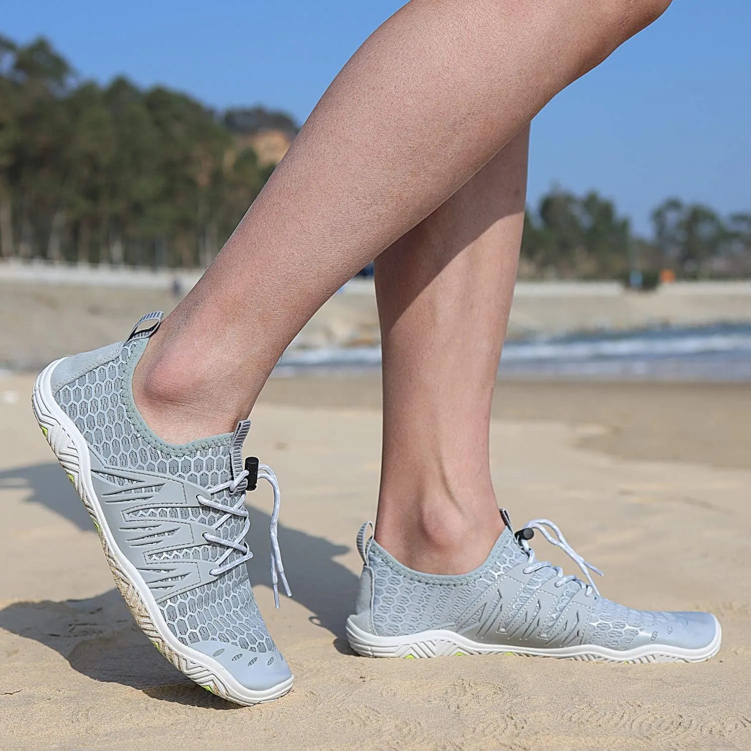 Water Shoes Mens Womens Quick Dry Barefoot Aqua Socks Diving Sports Shoes for Beach Swim Surf Pool Yoga Outdoor Trip