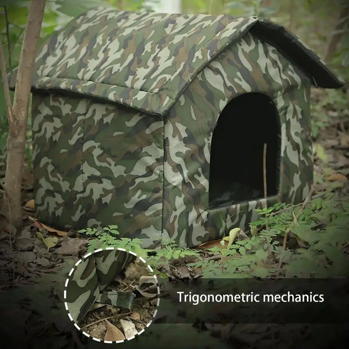 Waterproof Outdoor Cat Nest Stray Pet Hiding Nest Simple Dog House Shelter Bed