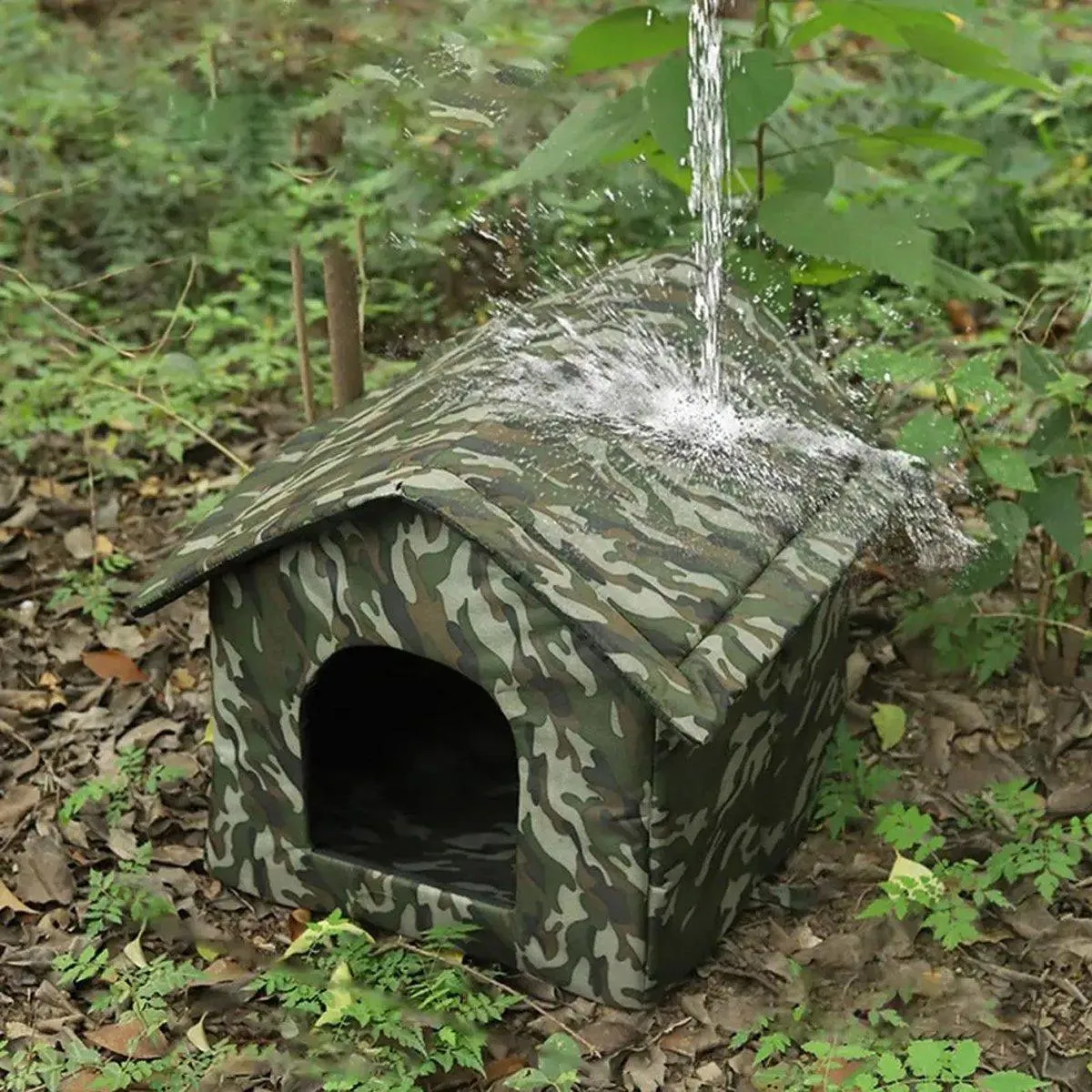 Waterproof Outdoor Cat Nest Stray Pet Hiding Nest Simple Dog House Shelter Bed