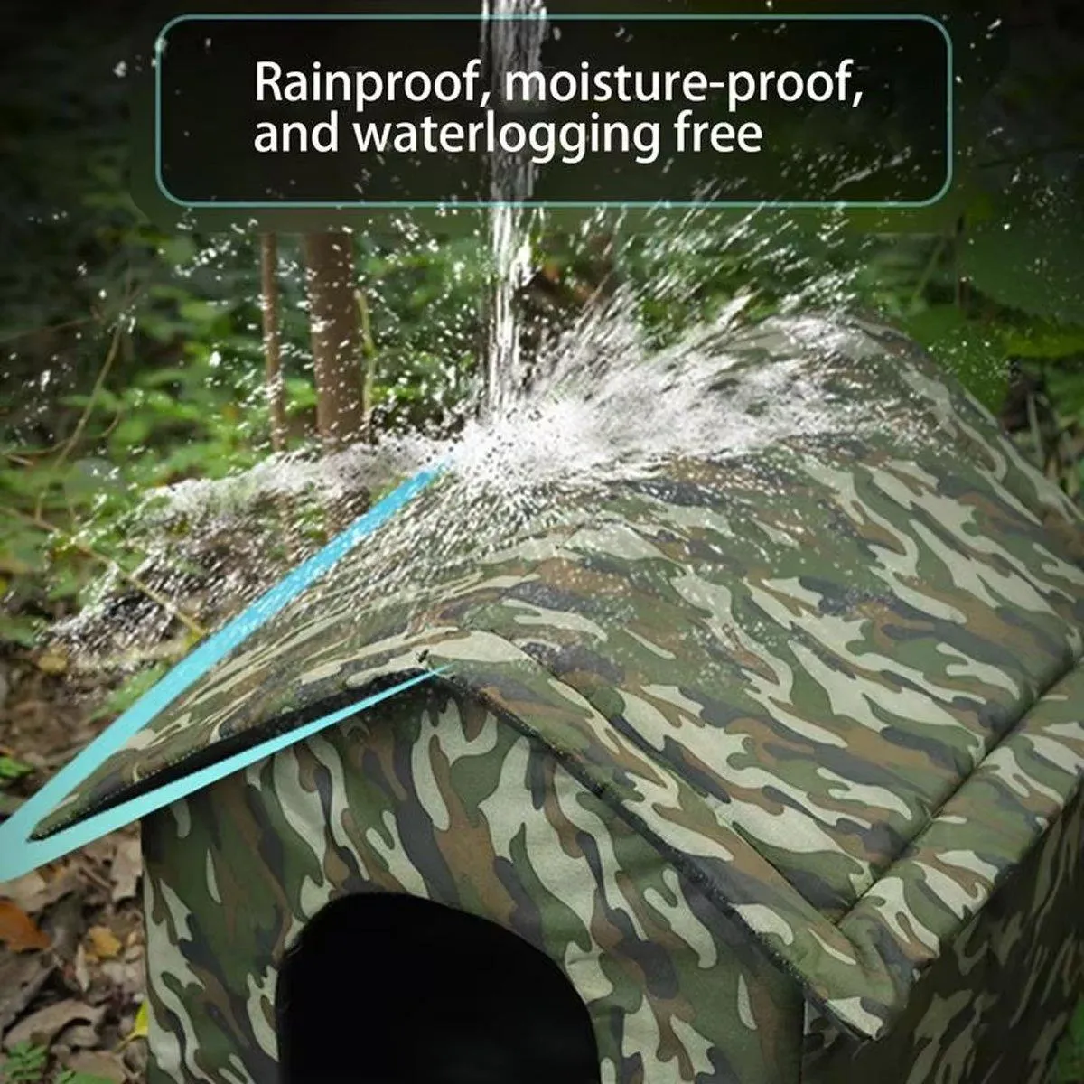 Waterproof Outdoor Cat Nest Stray Pet Hiding Nest Simple Dog House Shelter Bed