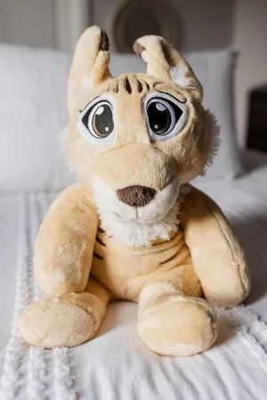 Weighted Stuffed Animal Bobcat - 4.5lbs Plush for Adults, Teens, and Kids - Comfort & Feels Like a Real Hug - Soft, Washable Comfort