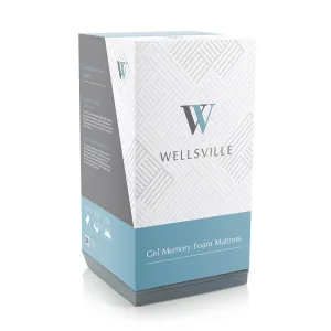 Wellsville 14" Gel Foam Mattress - Split Cal King