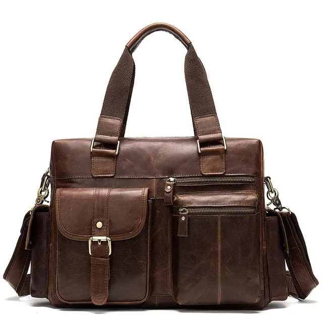 WESTAL Travel Bag Hand Luggage Genuine Leather Foldable Travel Bag Suitcase Luggage Travelbags Duffle Bags Big/Weekend Bags 8537