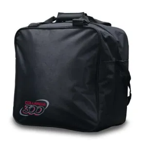 White Dot 1 Ball Tote Black