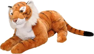 Wild Republic Jumbo Tiger Plush, Giant Stuffed Animal, Plush Toy, Gifts for Kids, 30 Inches