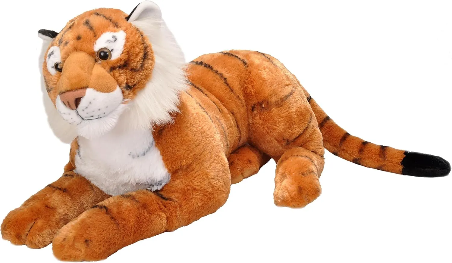Wild Republic Jumbo Tiger Plush, Giant Stuffed Animal, Plush Toy, Gifts for Kids, 30 Inches